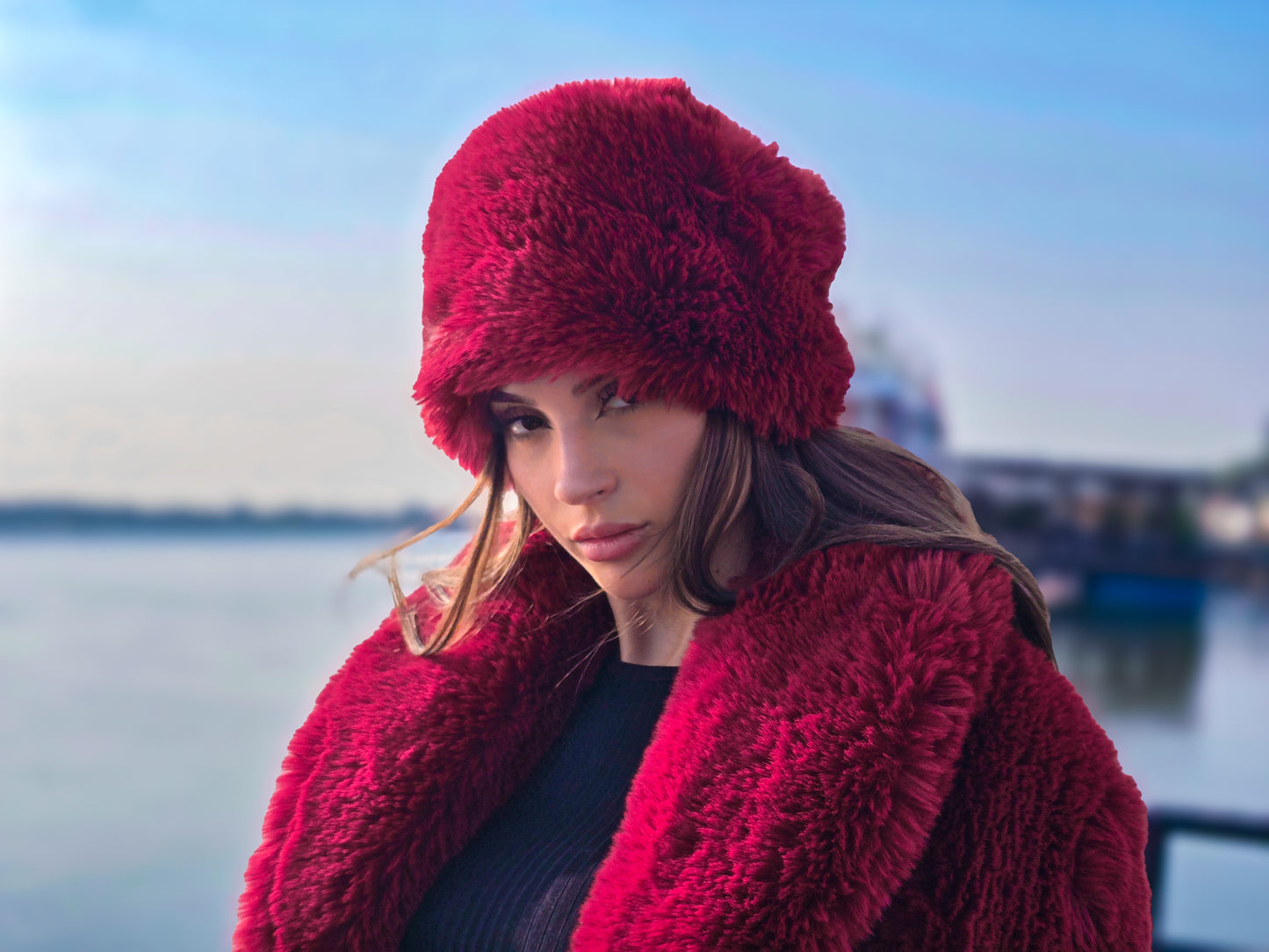 Crimson Luxe hat