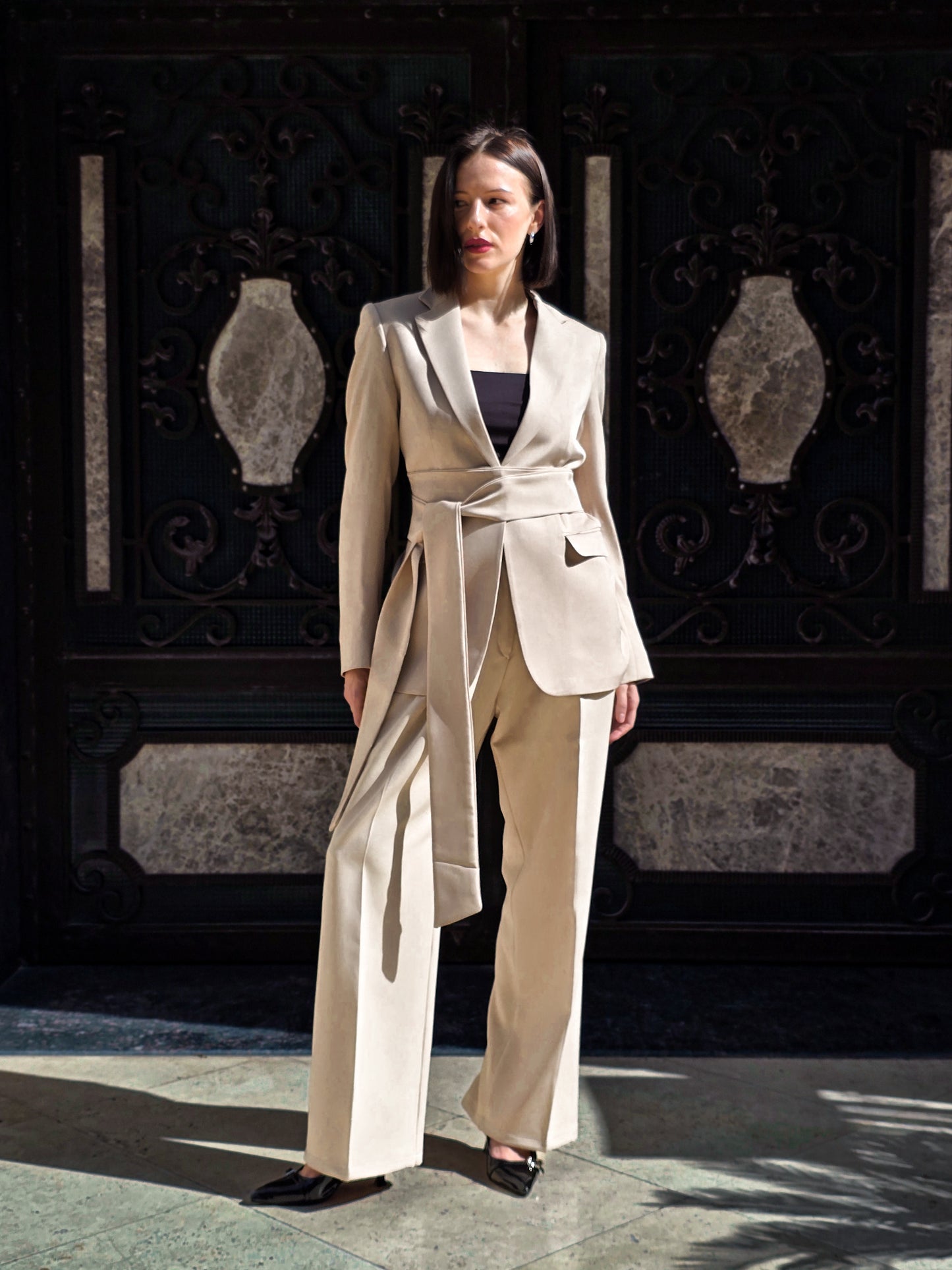 Sagloria Full Suit – Beige Edition