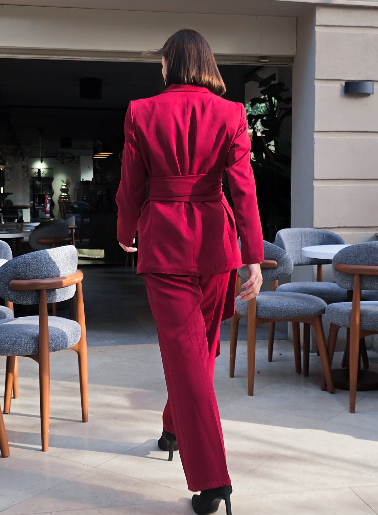 Sagloria Full Suit – Burgundy Edition