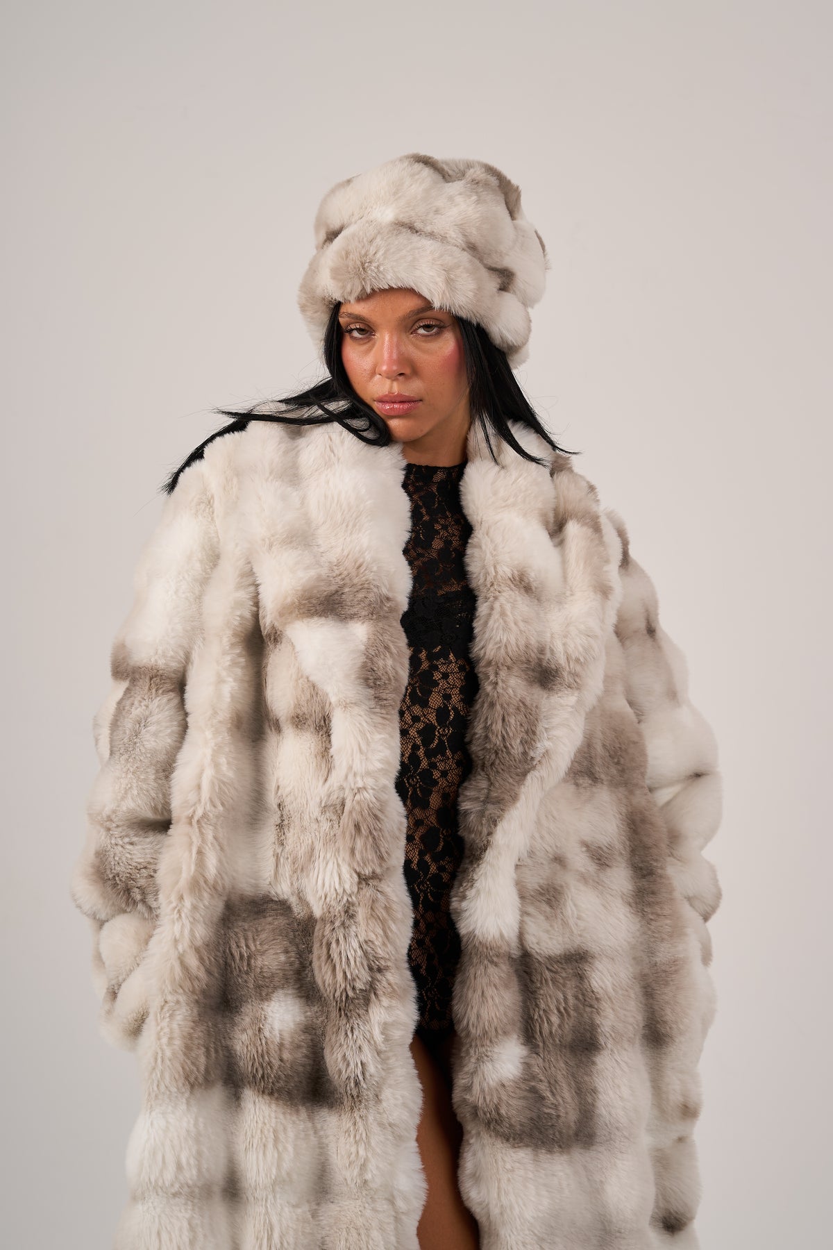 Café glow Bundle Coat + Free Hat