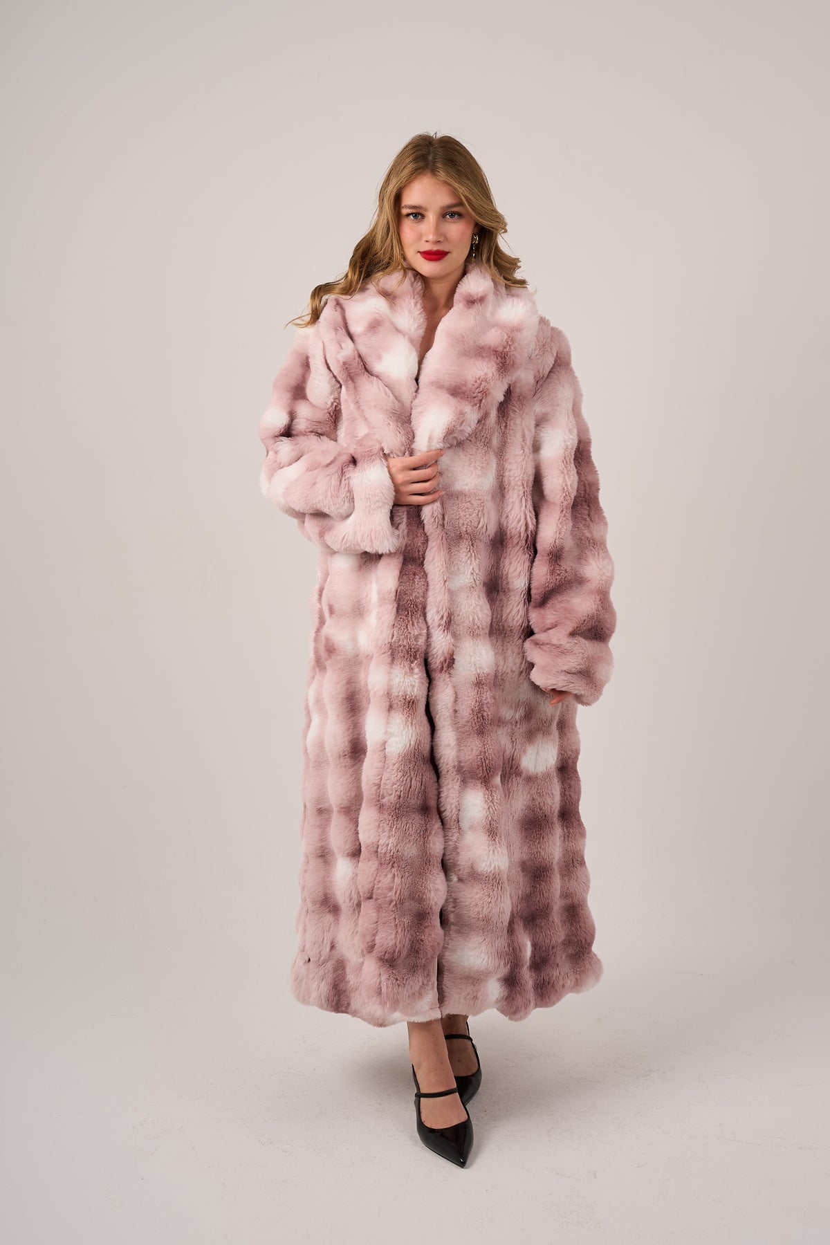 rose glow Bundle Coat + Free Hat