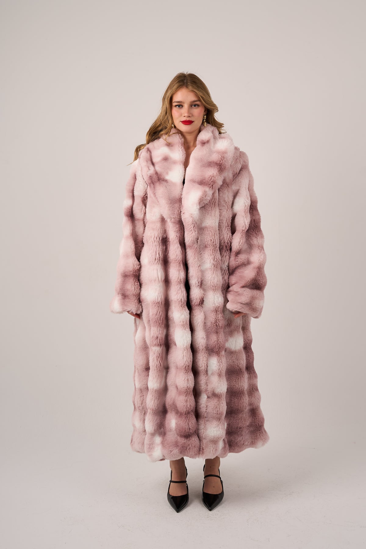rose glow Bundle Coat + Free Hat