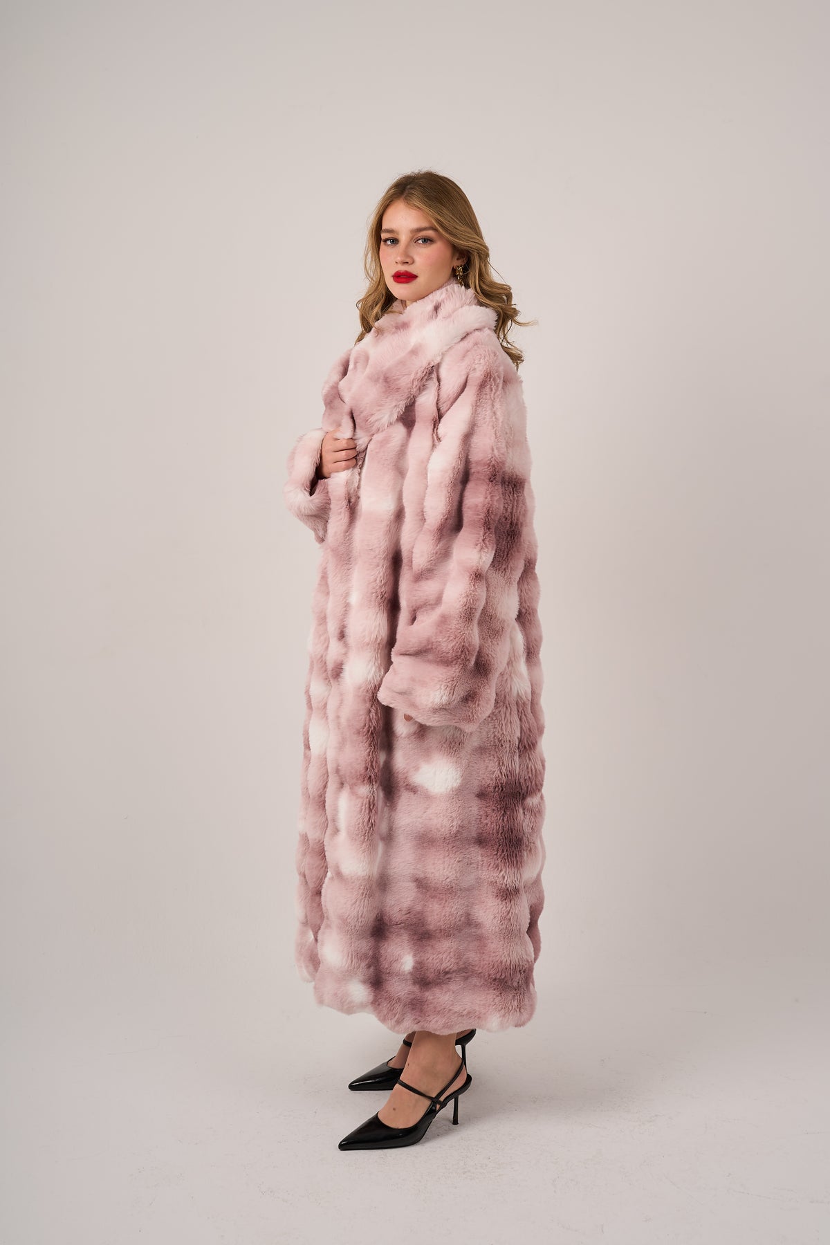 rose glow Bundle Coat + Free Hat