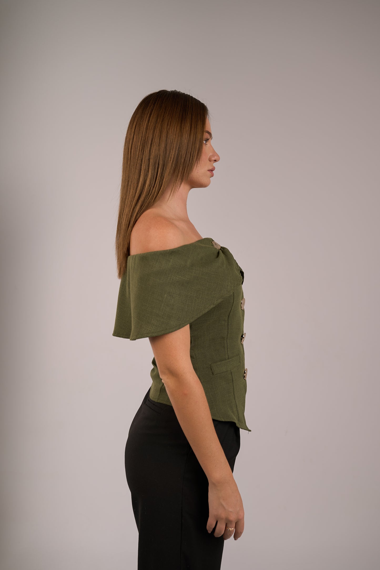 Solène Olive Green