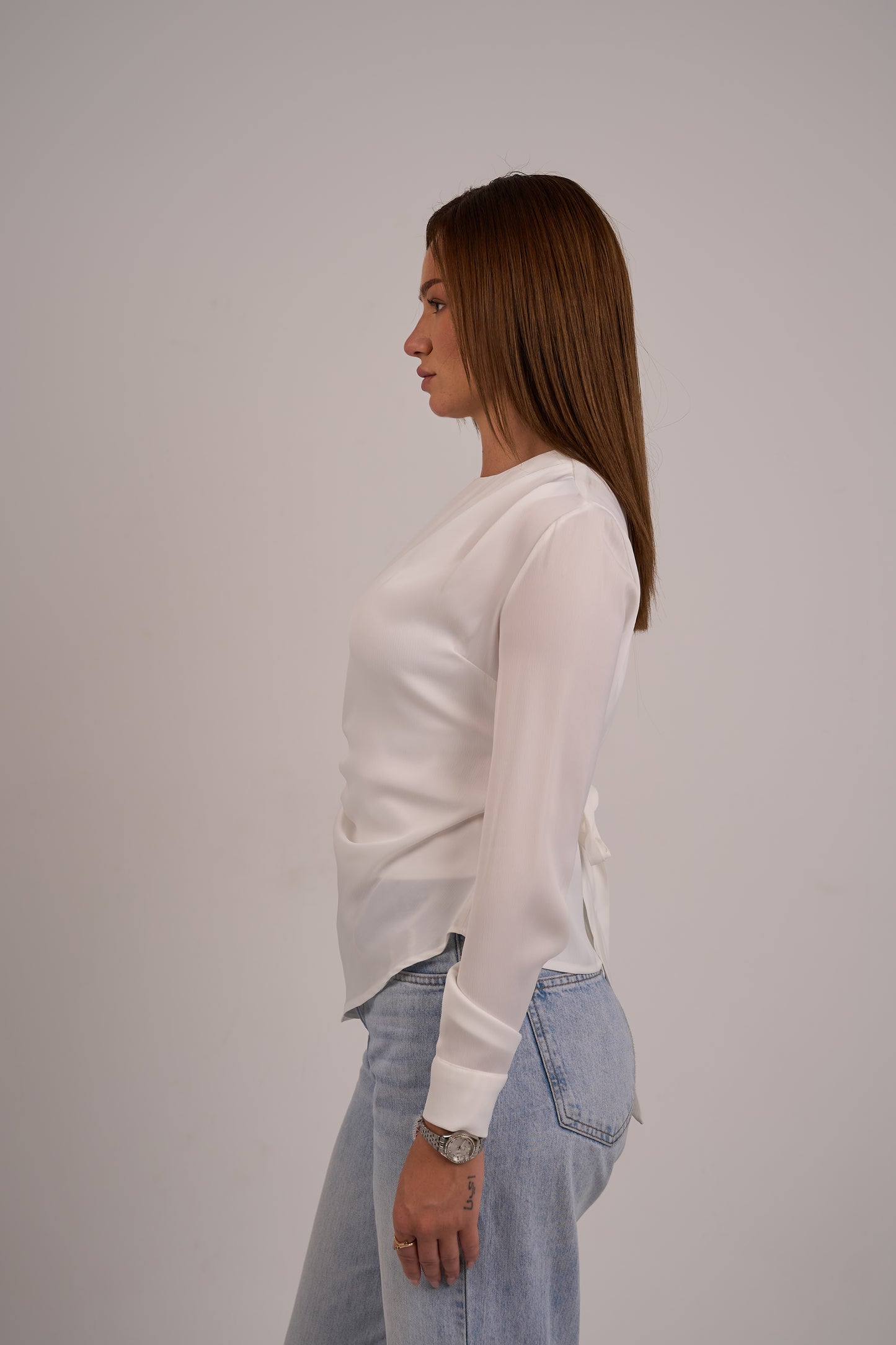 Élise White Long Sleeve