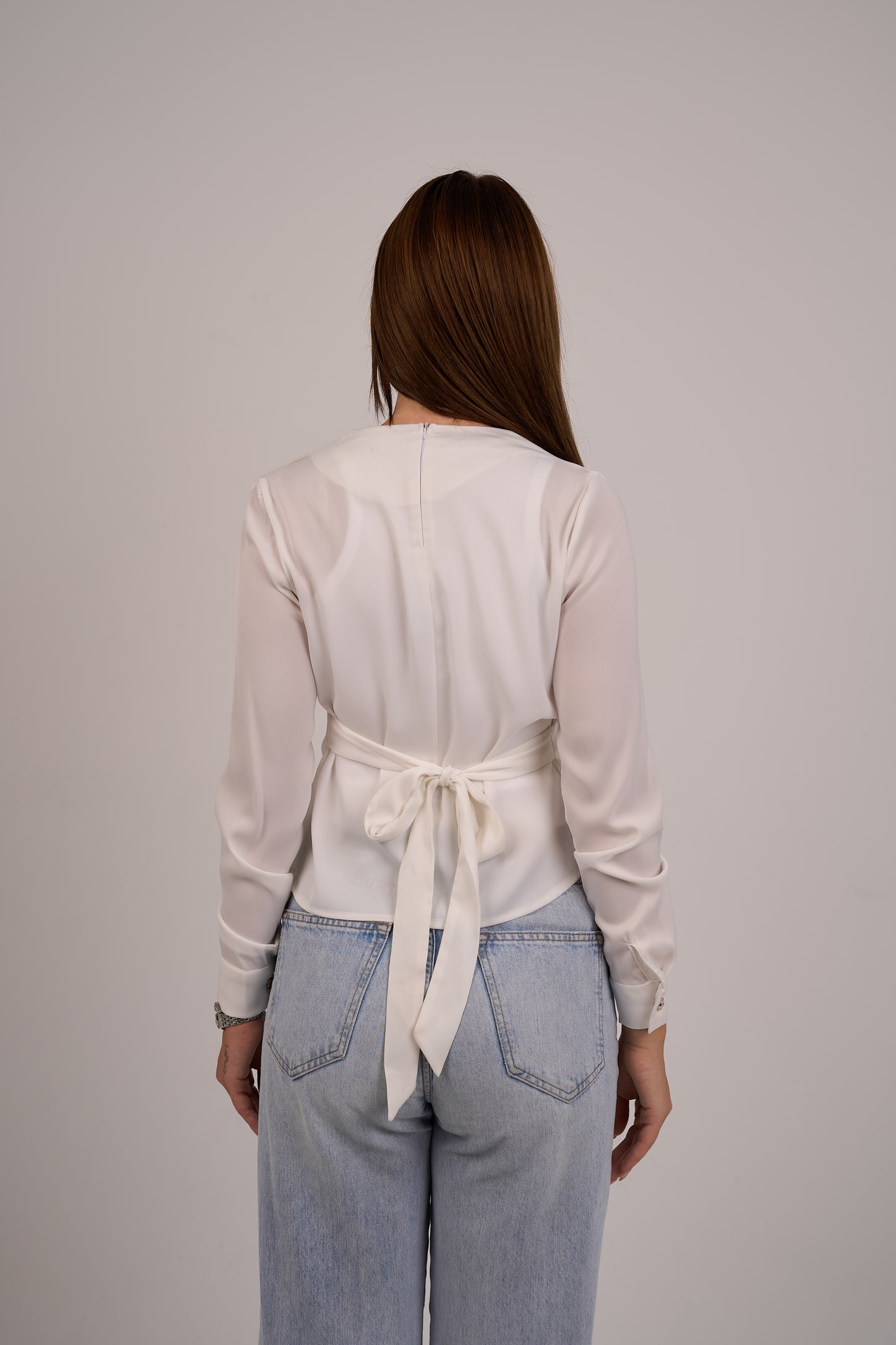 Élise White Long Sleeve